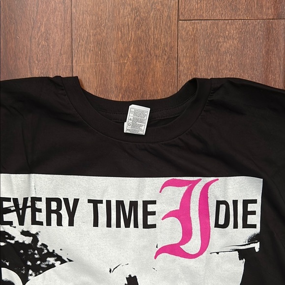 Every Time I Die EX Lives Black Graphic T-Shirt, Size Large, NWOT - Picture 3 of 7